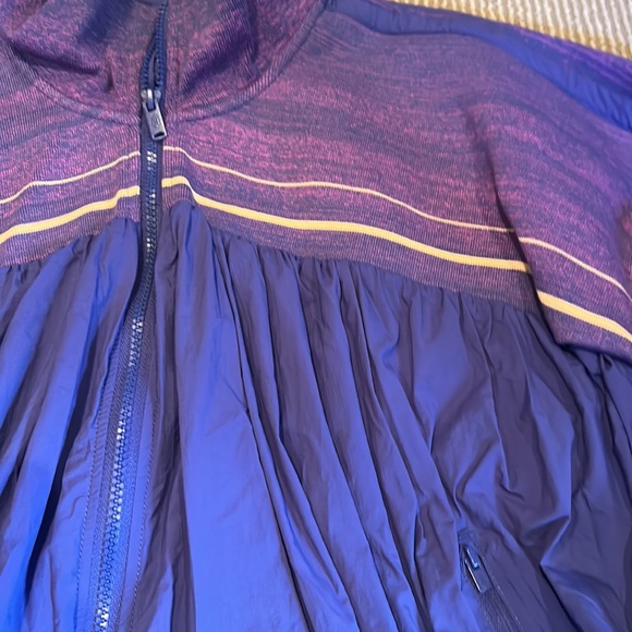 NWOT FP MOVEMENT spaced out purple jacket size large - Picture 8 of 15